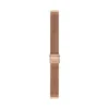 14mm Rose Gold-Tone Stainless Steel Mesh Bracelet