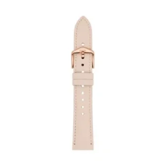 18mm Light Beige LiteHide™ Leather Strap