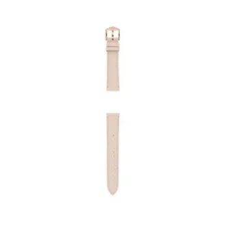 18mm Light Beige LiteHide™ Leather Strap