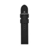 22mm Black Silicone Strap