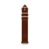 22mm Brown Leather Strap