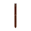 22mm Brown Leather Strap