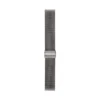 22mm Smoke Stainless Steel Mesh Bracelet