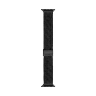42/44/45/46/49mm Black Stainless Steel Band for Apple Watch®