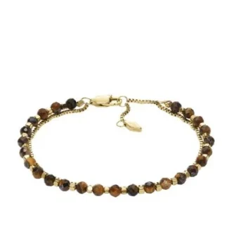 All Stacked Up Brown Tiger’s Eye Multi-Strand Bracelet