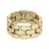 Arden Watch Links Gold-Tone Stainless Steel Band Ring