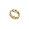 Arden Watch Links Gold-Tone Stainless Steel Band Ring