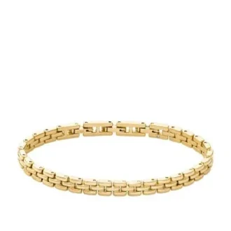 Arden Watch Links Gold-Tone Stainless Steel Chain Bracelet