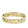Arden Watch Links Gold-Tone Stainless Steel Chain Bracelet
