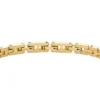 Arden Watch Links Gold-Tone Stainless Steel Chain Bracelet