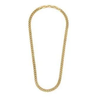 Arden Watch Links Gold-Tone Stainless Steel Chain Necklace