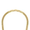 Arden Watch Links Gold-Tone Stainless Steel Chain Necklace