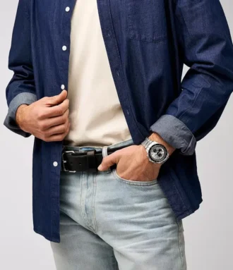 Autocross Multifunction Stainless Steel Watch