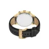 Bennett Multifunction Black Leather Watch