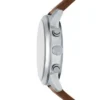Bennett Multifunction Brown Leather Watch