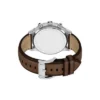 Bennett Multifunction Brown Leather Watch