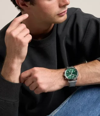 Bennett Multifunction Stainless Steel Watch