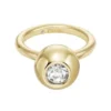 Bright Baubles Gold-Tone Brass Center Focal Ring