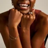 Bright Baubles Gold-Tone Brass Toi Et Moi Ring