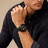Bronson Automatic Black Stainless Steel Watch