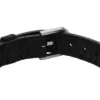 Bronson Leather Essentials Black Leather Strap Bracelet
