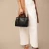 Carlie Leather Satchel