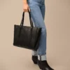 Carlie Leather Tote