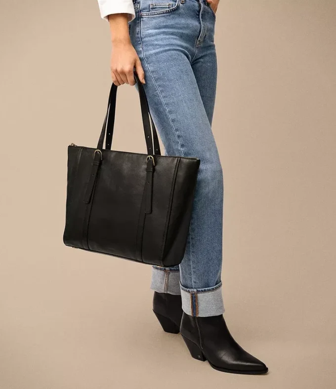 Carlie Leather Tote