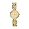 Carlie Three-Hand Gold-Tone Stainless Steel Watch