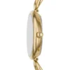 Carlie Three-Hand Gold-Tone Stainless Steel Watch