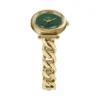 Carlie Three-Hand Gold-Tone Stainless Steel Watch
