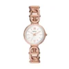 Carlie Three-Hand Rose Gold-Tone Stainless Steel Watch