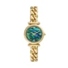 Carlie Three-Hand Stainless Steel Watch