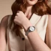 Carlie Three-Hand Stainless Steel Watch