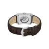 Carraway Automatic Brown Croco Leather Watch