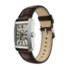Carraway Automatic Brown Croco Leather Watch