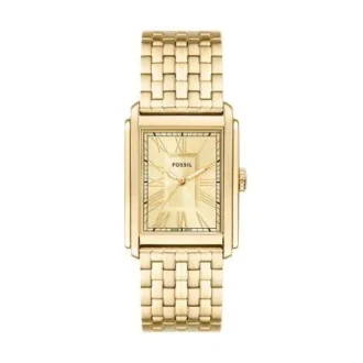 Carraway Three-Hand Gold-Tone Stainless Steel Watch