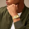 Carraway Three-Hand Gold-Tone Stainless Steel Watch