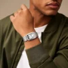 Carraway Three-Hand Stainless Steel Watch