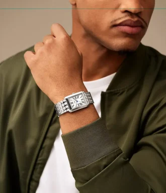 Carraway Three-Hand Stainless Steel Watch