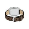 Crosby Three-Hand Brown Leather Watch
