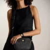 Danni Leather Crossbody Bag