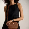 Danni Leather Crossbody Bag