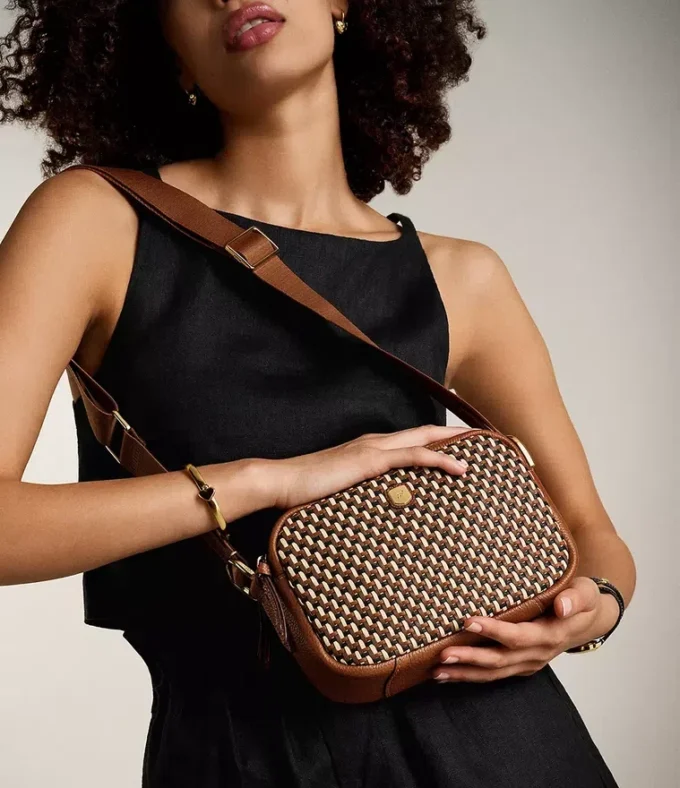 Danni Leather Crossbody Bag