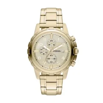 Dean Chronograph Gold-Tone Stainless Steel Watch