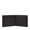Derrick Leather RFID Large Coin Pocket Bifold Wallet