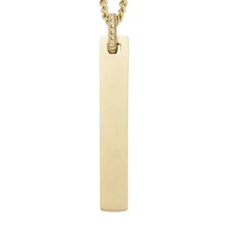 Drew Gold-Tone Stainless Steel Chain Necklace