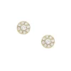 Ellis All Stacked Up Gold-Tone Stainless Steel Stud Earrings