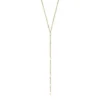 Ellis All Stacked Up Gold-Tone Stainless Steel Y-Neck Necklace