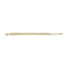 Ellis Core Chains Gold-Tone Stainless Steel Chain Bracelet